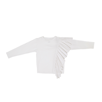 Wide sleeve shirt AB - White